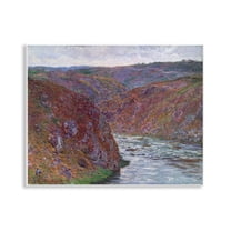 Stupell Industries Classical Valley of Creuse Landscape & Nature Painting Unframed Art Print Wall Art, 14 x 11