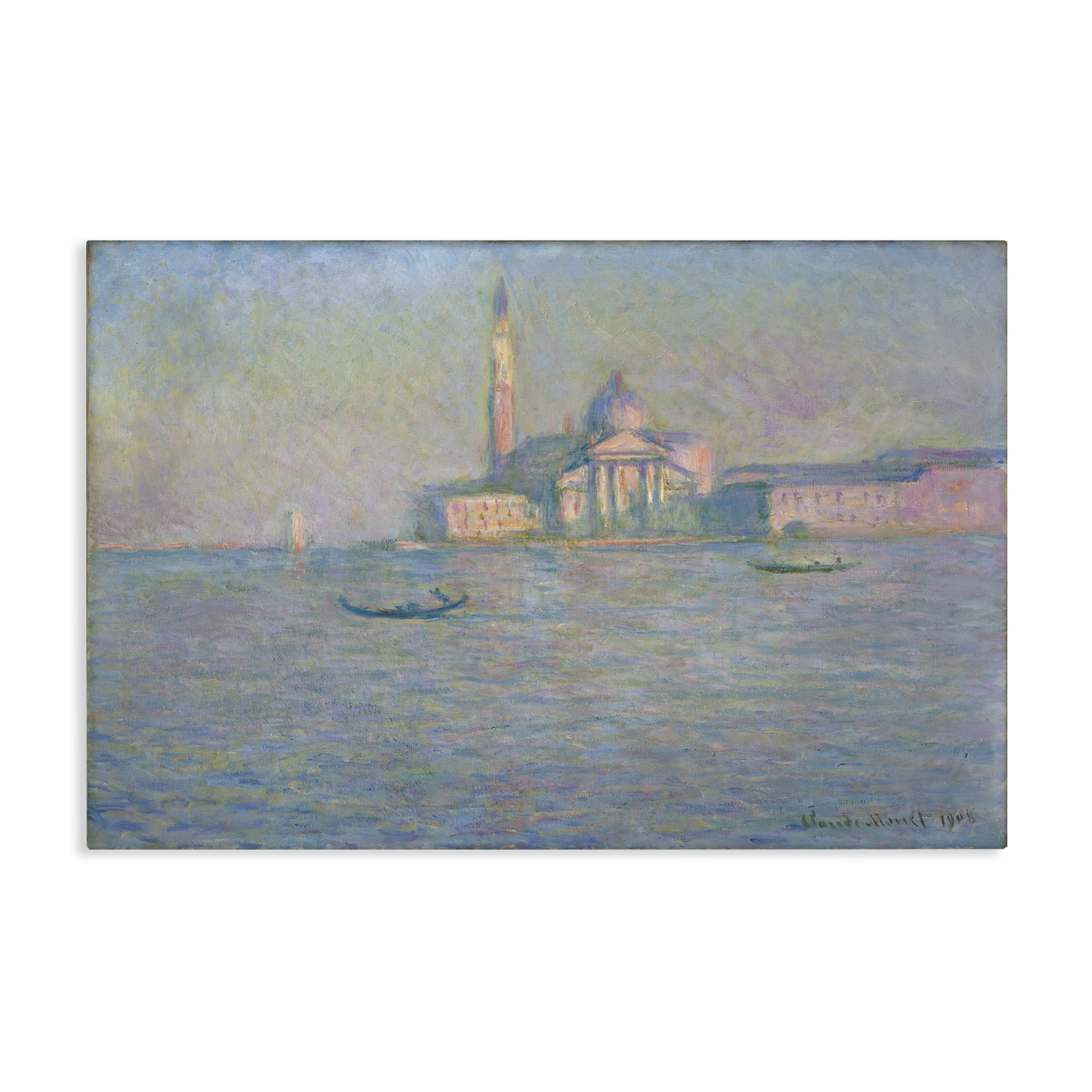 Stupell Industries Classical Venice Church Landscape & Nature Painting Wrapped Canvas Art Print Wall Art, 45 x 30