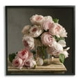 thumbnail image 1 of Stupell Industries Classical White Pink Roses Arrangement Jar Vase , 17 x 30, Design by Leah McLean, 1 of 5