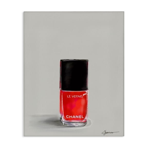 Stupell Industries Classy Rouge Nail Polish Canvas Wall Art, design by Mary Sparrow