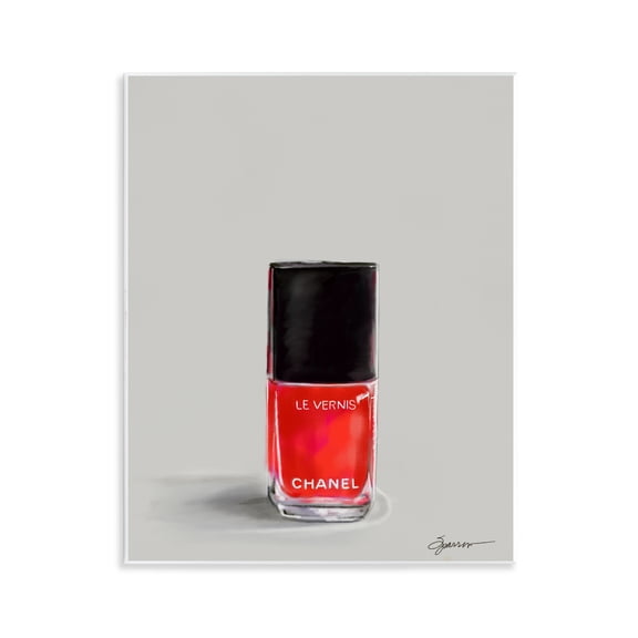 Stupell Industries Classy Rouge Nail Polish Wall Plaque Art, design by Mary Sparrow