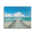 thumbnail image 1 of Stupell Industries Clear Blue Beach Sky Nature Photography Gallery Wrapped Canvas Art Print Wall Art, 30 x 24, 1 of 8