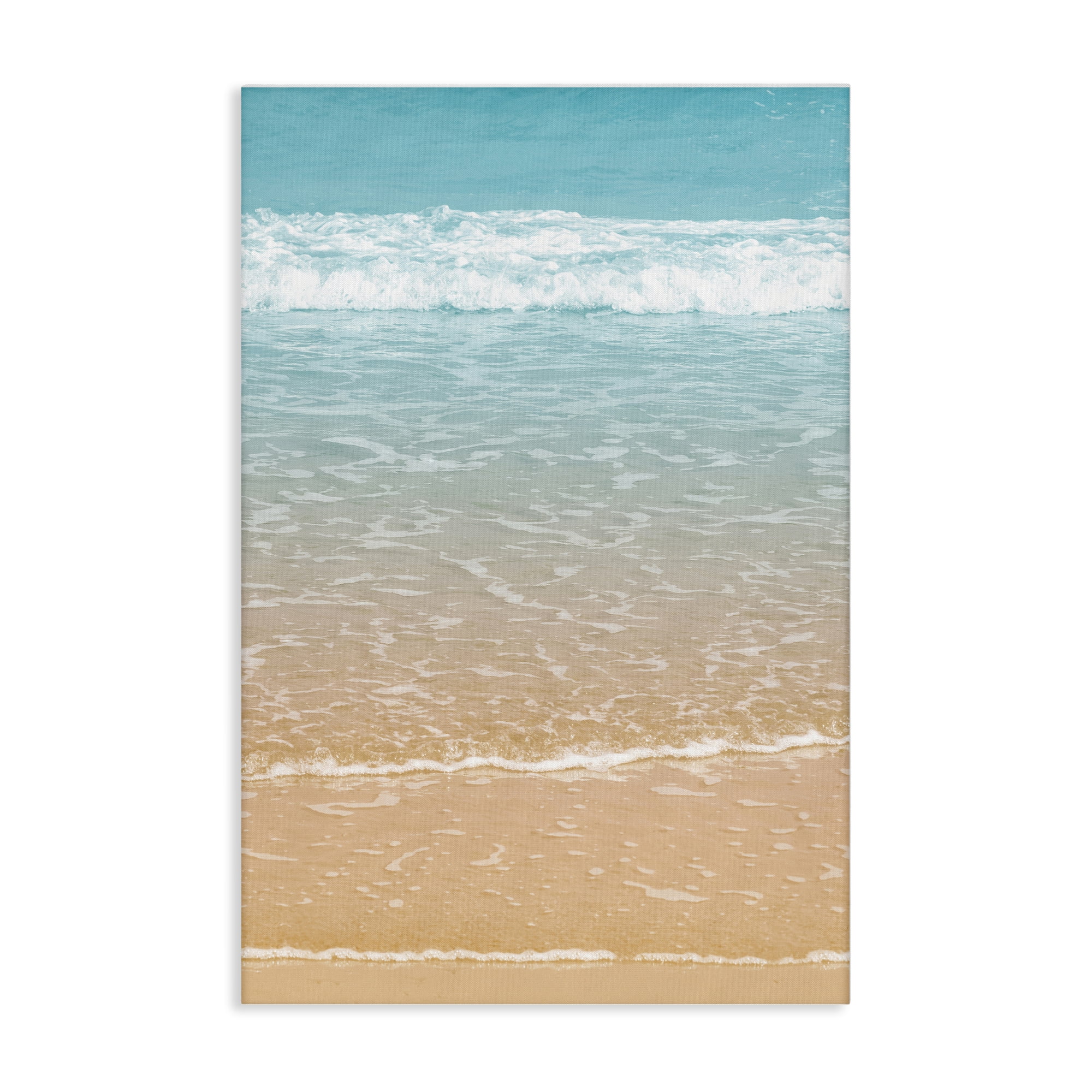 Stupell Industries Clear Summer Waters Nautical & Beach Photography Wrapped Canvas Art Print Wall Art, 16 x 24