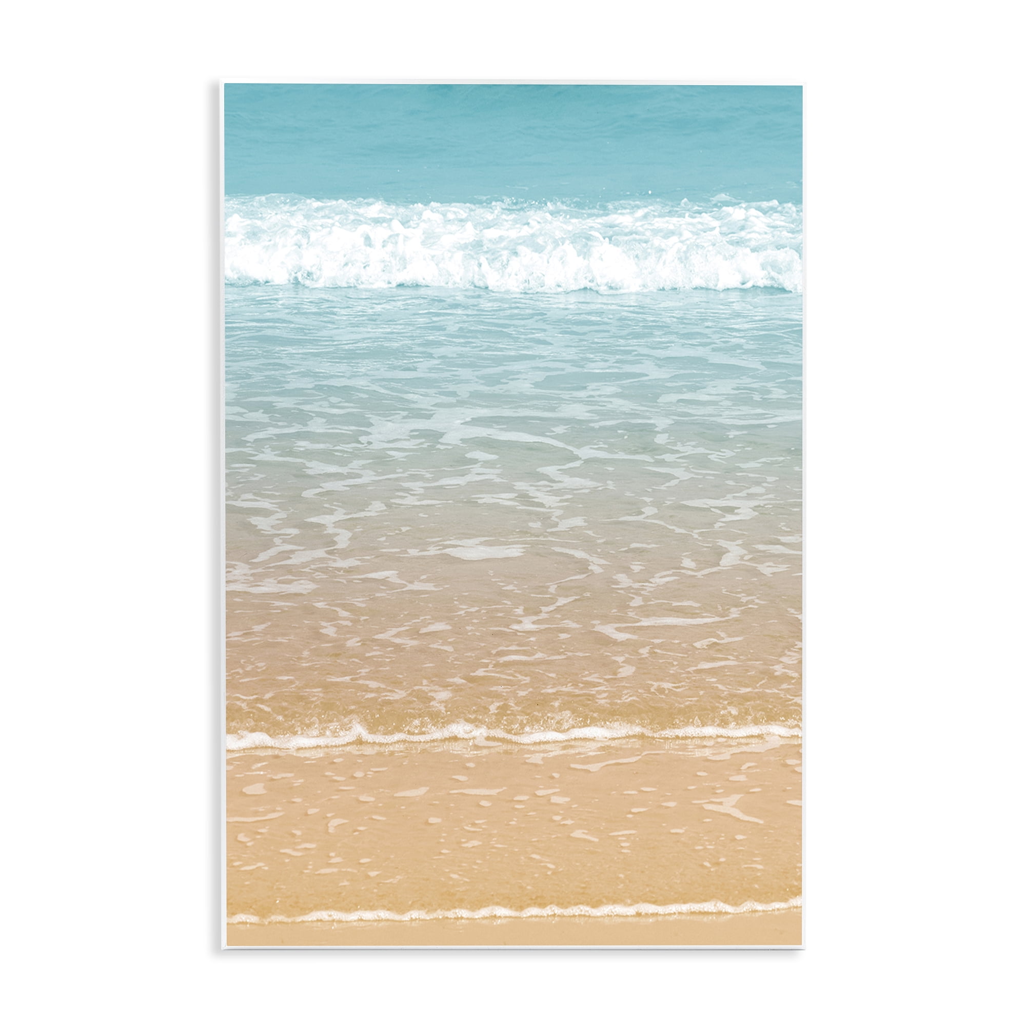 Stupell Industries Clear Waters Shore Nautical & Beach Photography Unframed Art Print Wall Art, 10 x 15