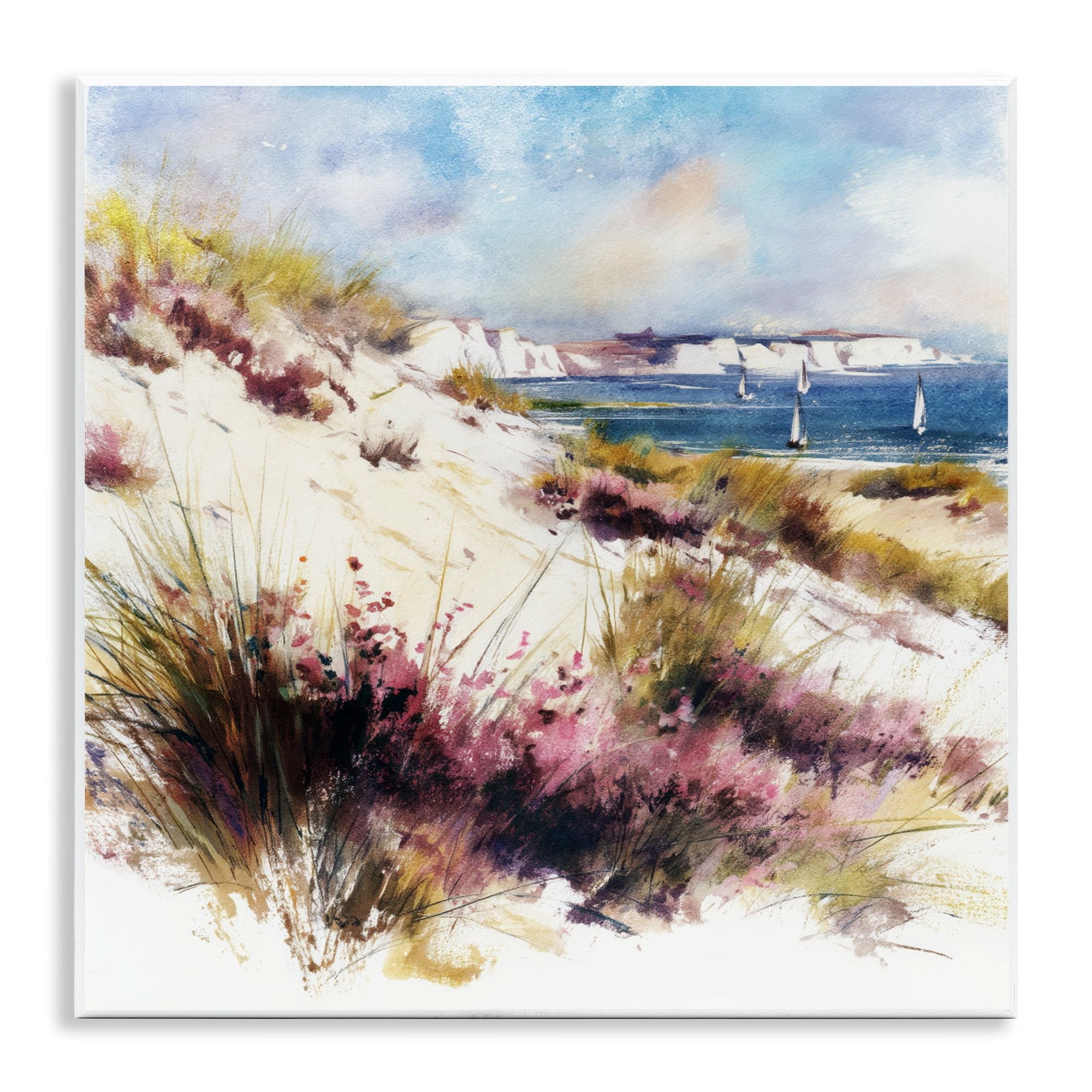 Stupell Industries Cliffs And Waters View Wall Plaque Art, design by Svetlana Aleynikova