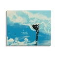 thumbnail image 1 of Stupell Industries Climbing Ladder Into Clouds Concept Graphic Art Gallery Wrapped Canvas Print Wall Art, Design by Matheus Lopes Castro, 1 of 7