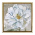 thumbnail image 1 of Stupell Industries Close Up White Bloom Plants & Flowers Painting Gold Floater Framed Canvas Art Print Wall Art, 25 x 25, 1 of 10