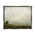 thumbnail image 1 of Stupell Industries Clouds Over Pasture Landscape Painting Gray Floater Framed Canvas Art Print Wall Art, 21 x 17, 1 of 10