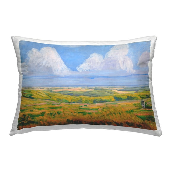 Stupell Industries Clouds over Classic Country Decorative Printed Throw Pillow Design by Niels Larsen Stevns .