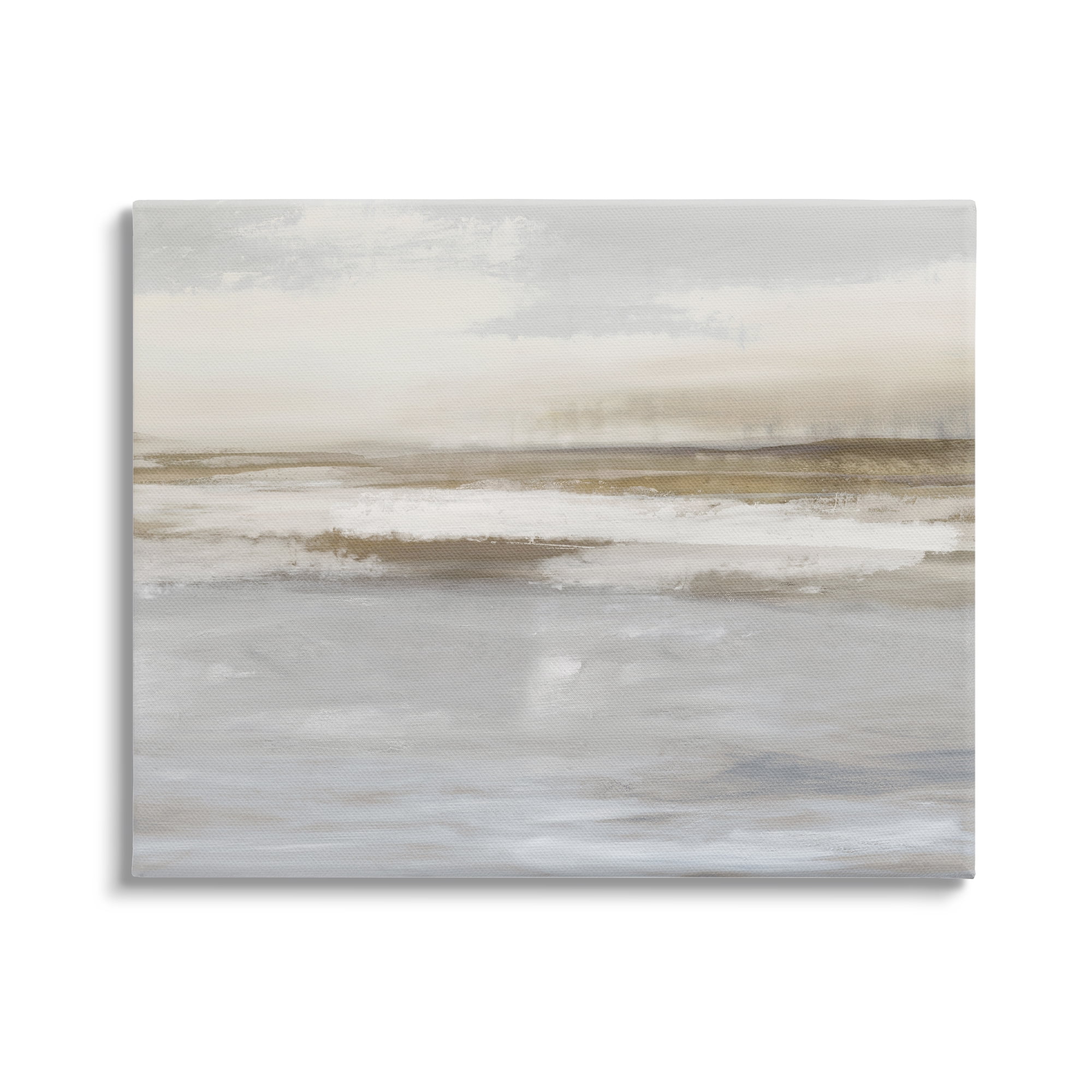 Stupell Industries Cloudy Abstract Landscape Landscape Painting Gallery Wrapped Canvas Art Print Wall Art, 30 x 24