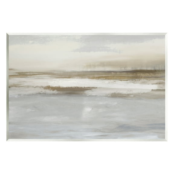 Stupell Industries Cloudy Abstract Landscape Landscape Painting Unframed Art Print Wall Art, 15 x 10