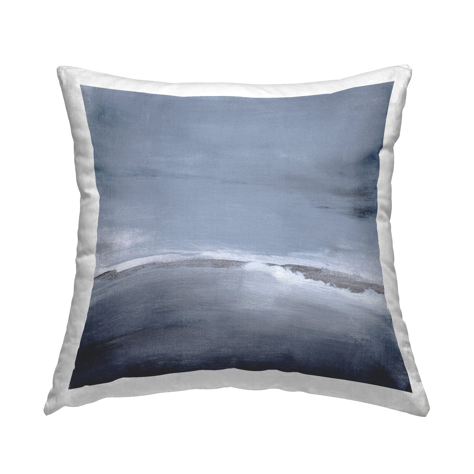 Stupell Industries Cloudy Abstract Landscape Scene Printed Throw Pillow Design by Michelle Oppenheimer