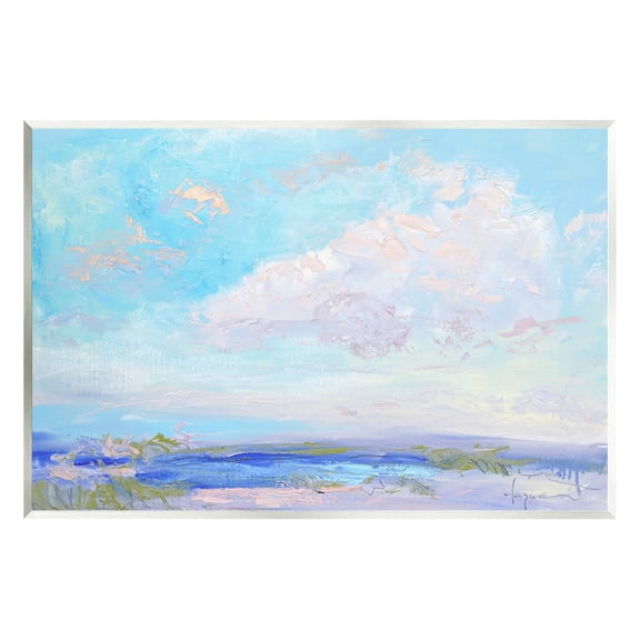 Stupell Industries Cloudy Impressionist Nature Landscape Painting Unframed Art Print Wall Art, Design by Dorothy Fagan