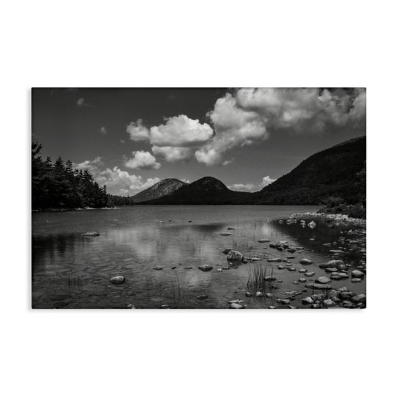 Stupell Industries Cloudy Mountain In The Distance Canvas Wall Art, design by James Rodewald