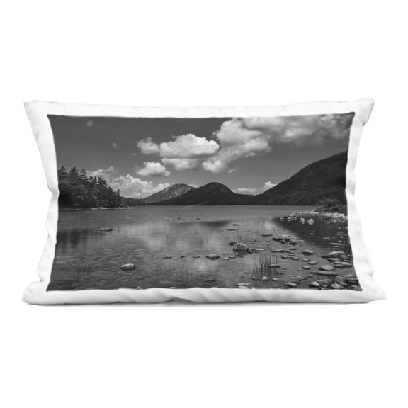 Stupell Industries Cloudy Mountain In The Distance Decorative Printed Throw Pillow, design by James Rodewald