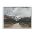 thumbnail image 1 of Stupell Industries Cloudy Mountain Peaks Nature Photography Gray Framed Art Print Wall Art, 14 x 11, 1 of 8