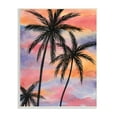 thumbnail image 1 of Stupell Industries Cloudy Sunset Sky Palm Tree Silhouette Warm Tropical, 10 x 15, Design by Nicholas Biscardi, 1 of 6
