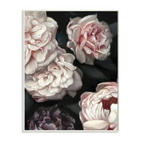 Stupell Industries Clustered Pink and White Florals Elegant Flowers Wall Plaque by Ziwei Li