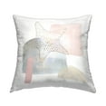 thumbnail image 1 of Stupell Industries Coastal Abstract Pastel Starfish Square Decorative Printed Throw Pillow, 18 x 18, 1 of 6
