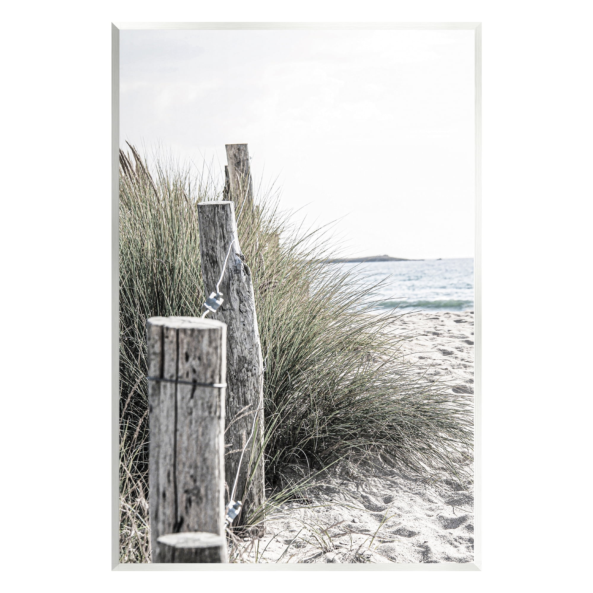 Stupell Industries Coastal Beach Landscape Nature Photography Unframed Art Print Wall Art, 10 x 15
