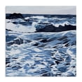 thumbnail image 1 of Stupell Industries Coastal Blue Coastal Waves Canvas Art, 24 x 24, by Melissa Wang, 1 of 8