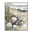 thumbnail image 1 of Stupell Industries Rustic Lodge Coastal Calm Pebbles Gray Framed Giclee Art, 11 x 14, by Riley B, 1 of 8
