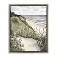 thumbnail image 1 of Stupell Industries Tropical Coastal Calm on Sandy Dunes Brown Floating Frame Canvas Art, 25 x 31, by Riley B, 1 of 8