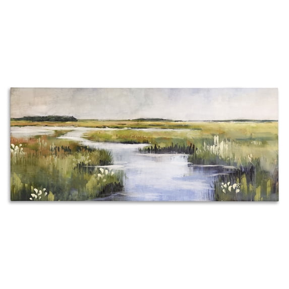 Stupell Industries Coastal Canvas Art, 40 x 17, by Nina Blue