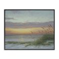 thumbnail image 1 of Stupell Industries Coastal Coastal Beach Summer Sunset Black Framed Giclee Art, 14 x 11, by Martin Figlinski, 1 of 7