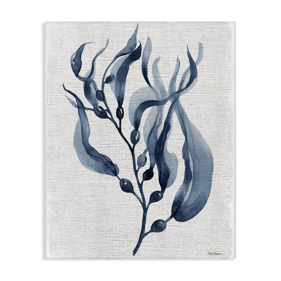 Stupell Industries Coastal Delicate Waving Herb Leaves Canvas Art, 24 x 30, by Carol Robinson