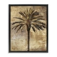 thumbnail image 1 of Stupell Industries Coastal Distressed Palm Tree Black Floating Frame Canvas Art, 17 x 21, by Dan Sproul, 1 of 8