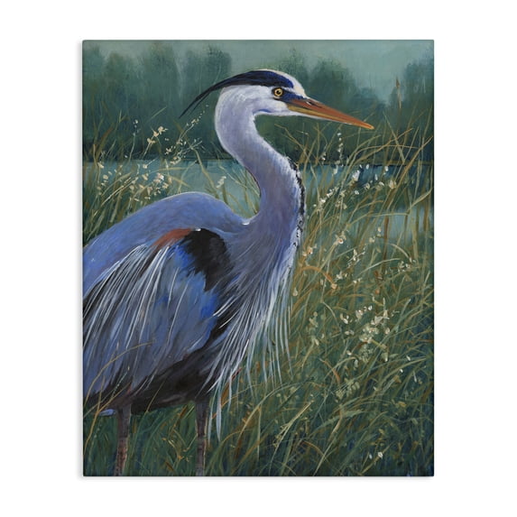 Stupell Industries Coastal Heron Landscape Canvas Art, 36 x 48, by Tim O'Toole