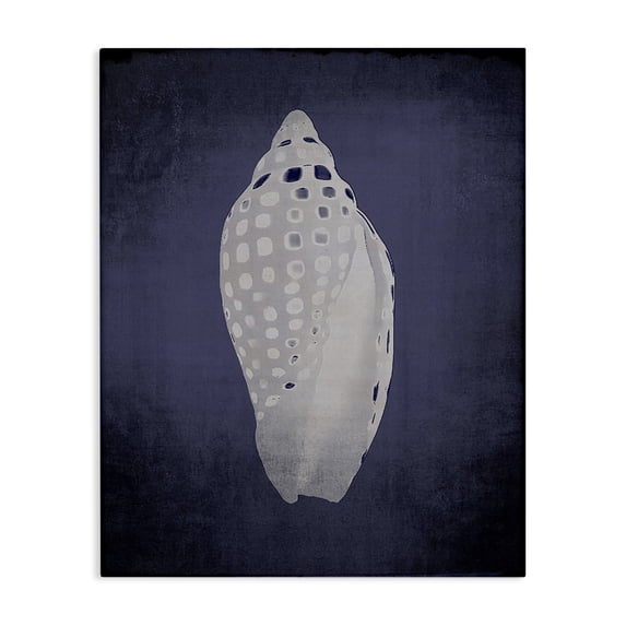 Stupell Industries Coastal Junonia on Indigo Canvas Art, 24 x 30, by Graffitee Studios