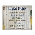 thumbnail image 1 of Stupell Industries Coastal Lake Rules List and Oars Canvas Art, 20 x 16, by Kim Allen, 1 of 7