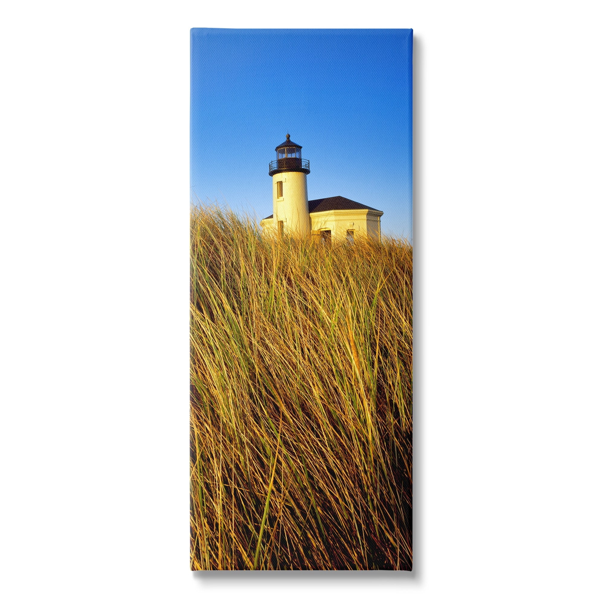 Stupell Industries Coastal Lighthouse Photography Coastal Photography Gallery Wrapped Canvas Print Wall Art