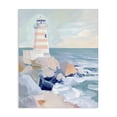 thumbnail image 1 of Stupell Industries Tropical Coastal Lighthouse in Pastels Canvas Art, 24 x 30, by Creative Studio, 1 of 8
