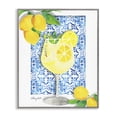 thumbnail image 1 of Stupell Industries Coastal Mediterranean Limoncello Drink Gray Framed Giclee Art, 24 x 30, by Hillary Holt, 1 of 7