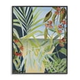 thumbnail image 1 of Stupell Industries Bohemian Coastal Morning Leaves Black Framed Giclee Art, 24 x 30, by Dani Heyward, 1 of 8