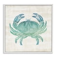 thumbnail image 1 of Stupell Industries Coastal Ombre Crab Impression White Framed Giclee Art, 24 x 24, by Susan Arnot, 1 of 7