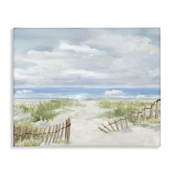 Stupell Industries Coastal On The Island Landscape Canvas Art, 20 x 16, by Carson Lyons
