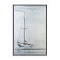 thumbnail image 1 of Stupell Industries Coastal Sail The Horizon Black Framed Giclee Art, 12 x 18, by Yvette St. Amant, 1 of 8