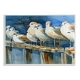 thumbnail image 1 of Stupell Industries Coastal Sandpiper Birds Beach Boardwalk Railing , 19 x 13, Design by MB Cunningham, 1 of 5