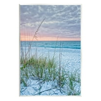 Stupell Industries Coastal Sea Grass Sprigs Beach Shore Photograph Unframed Art Print Wall Art, Design by Mary Lou Photography