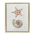 thumbnail image 1 of Stupell Industries Coastal Subtle Sea Life Gold Floating Frame Canvas Art, 17 x 21, by Filippo Ioco, 1 of 8