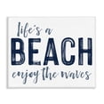 thumbnail image 1 of Stupell Industries Coastal Summer Sentiment Enjoy Waves Canvas Art, 20 x 16, by Lettered and Lined, 1 of 8
