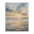 thumbnail image 1 of Stupell Industries Transitional Coastal Sunset over Gentle Waves Canvas Art, 24 x 30, by Petals Prints Design, 1 of 8