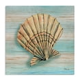 thumbnail image 1 of Stupell Industries Coastal Teak Clam Shell Canvas Wall Art design by Paul Brent, 24 x 24, 1 of 7
