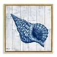 thumbnail image 1 of Stupell Industries Rustic Lodge Coastal Timberland Conch Gold Floating Frame Canvas Art, 25 x 25, by Paul Brent, 1 of 8