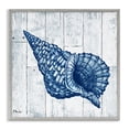 thumbnail image 1 of Stupell Industries Rustic Lodge Coastal Timberland Conch Gray Framed Giclee Art, 12 x 12, by Paul Brent, 1 of 8