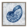 thumbnail image 1 of Stupell Industries Rustic Lodge Coastal Timberland Nautilus Brown Floating Frame Canvas Art, 18 x 18, by Paul Brent, 1 of 8